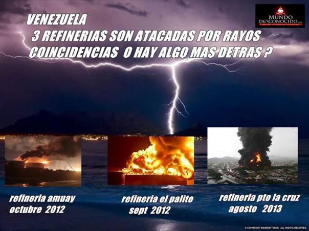 Explosiones  Venezuela-refinerias-haarp